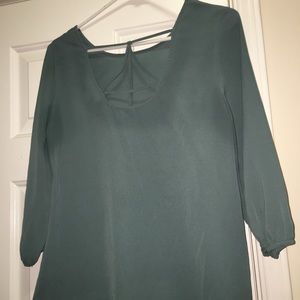 Olive top.